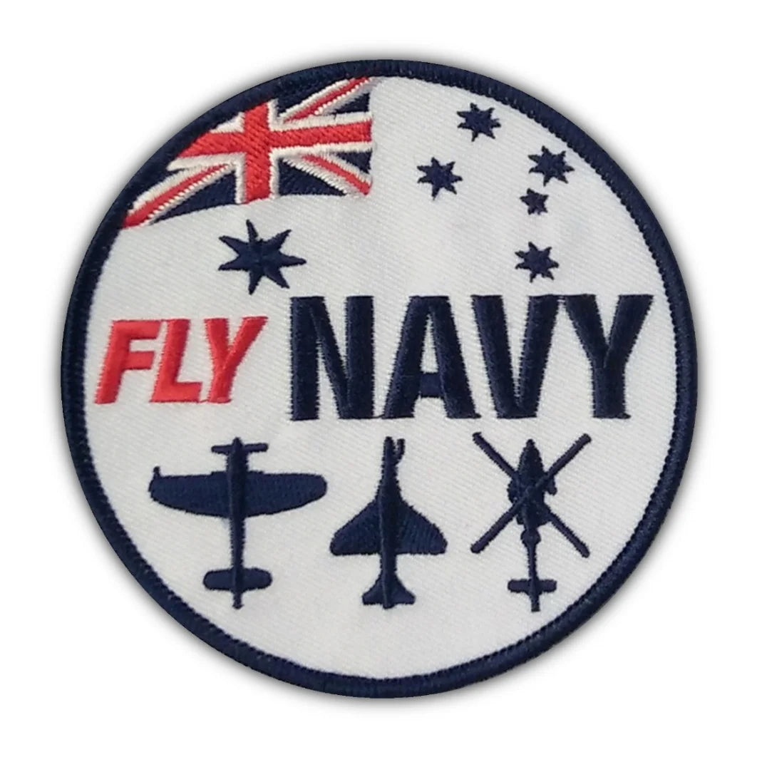 FlyNAVY (Sea Fury, Skyhawk & Romeo) Embroidered Patch
