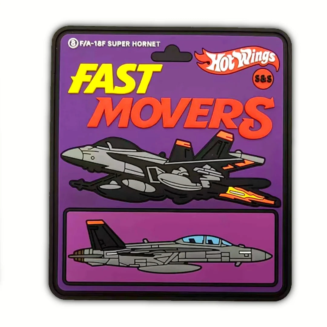 Hot Wings F/A-18F Super Hornet PVC Patch