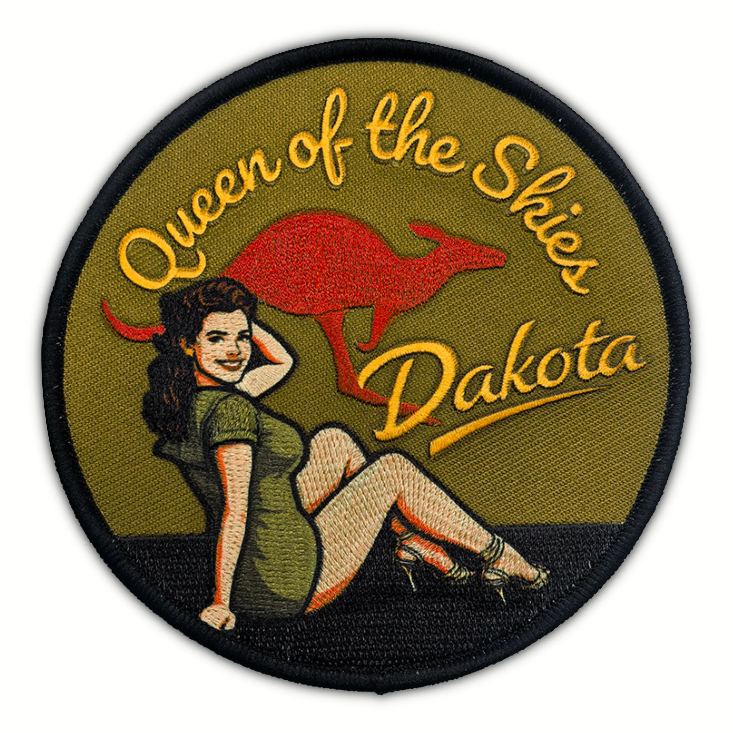Dakota—Queen of the Sky Embroidered + Sublimated Patch