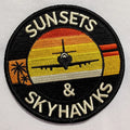 Sunsets & Skyhawks Embroidered Patch