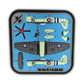 Sea Fury Model PVC Patch