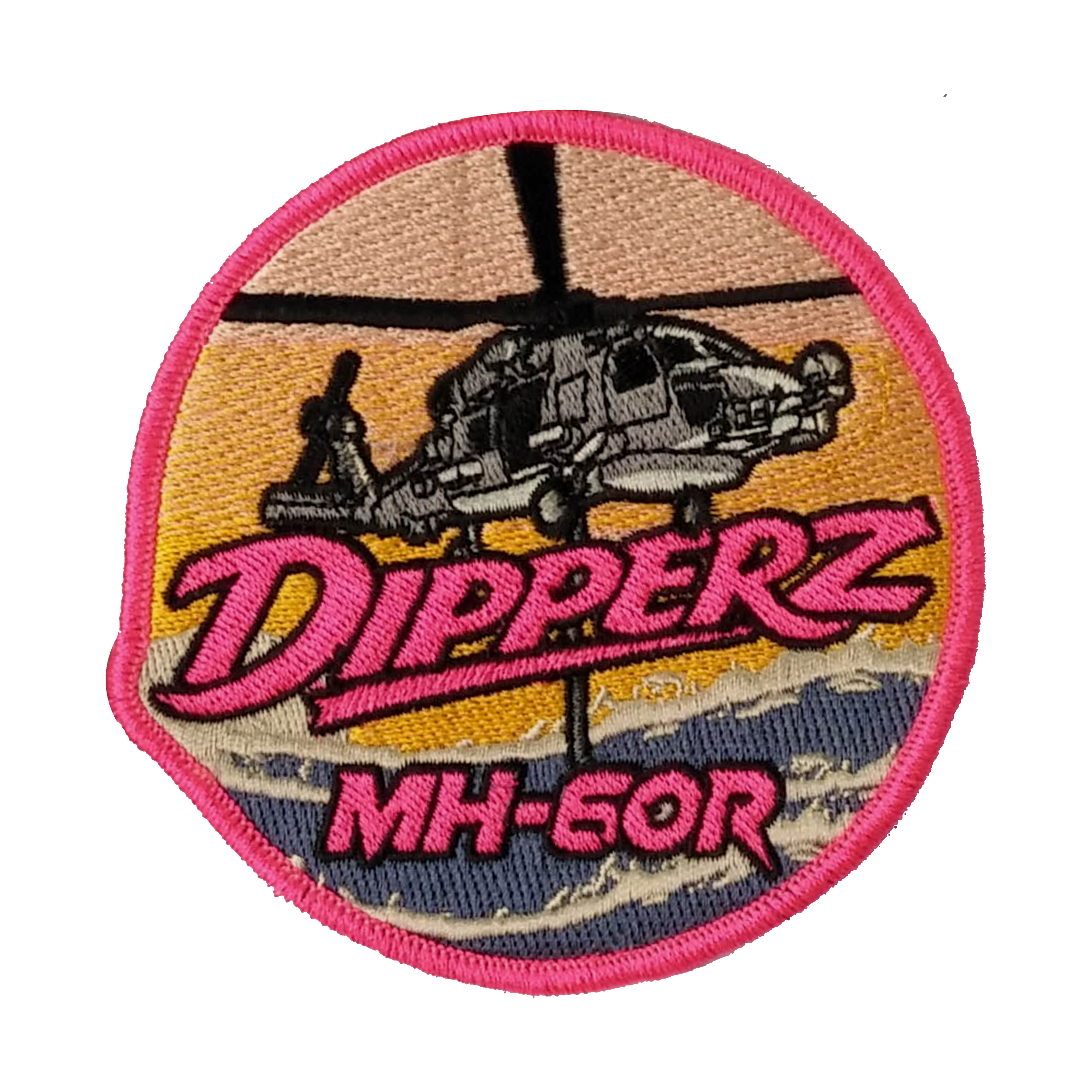 Dipperz MH-60R Embroidered Patch