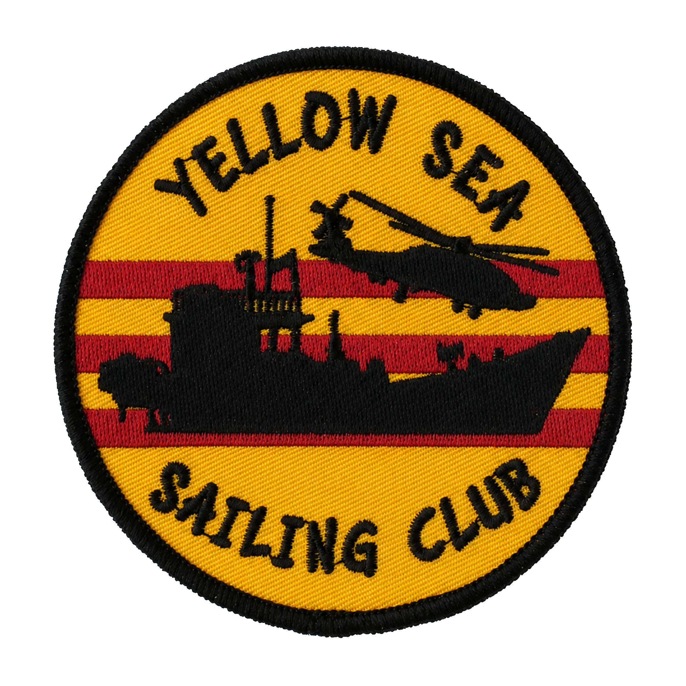 Yellow Sea Sailing Club Embroidered Patch