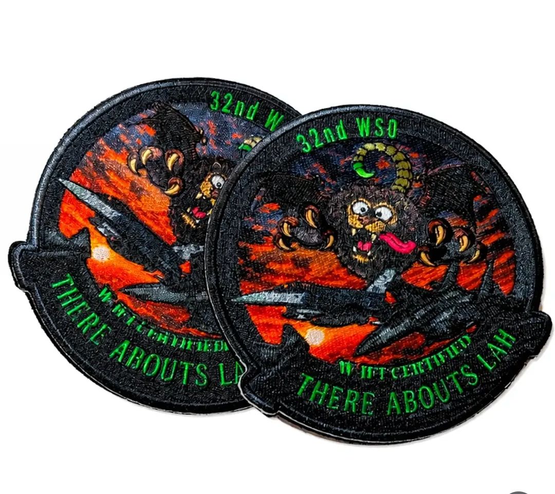 32nd WSO Manticore Embroidered + Sublimated Patch