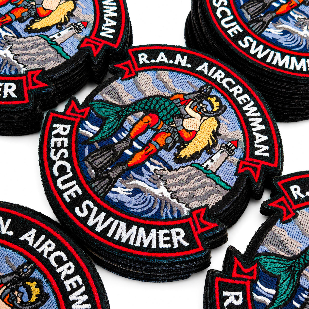 R.A.N. Rescue Swimmer Embroidered Patch