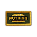 "Nothing Burger" Embroidered Pencil Patch