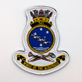 723 Squadron Embroidered Badge - White