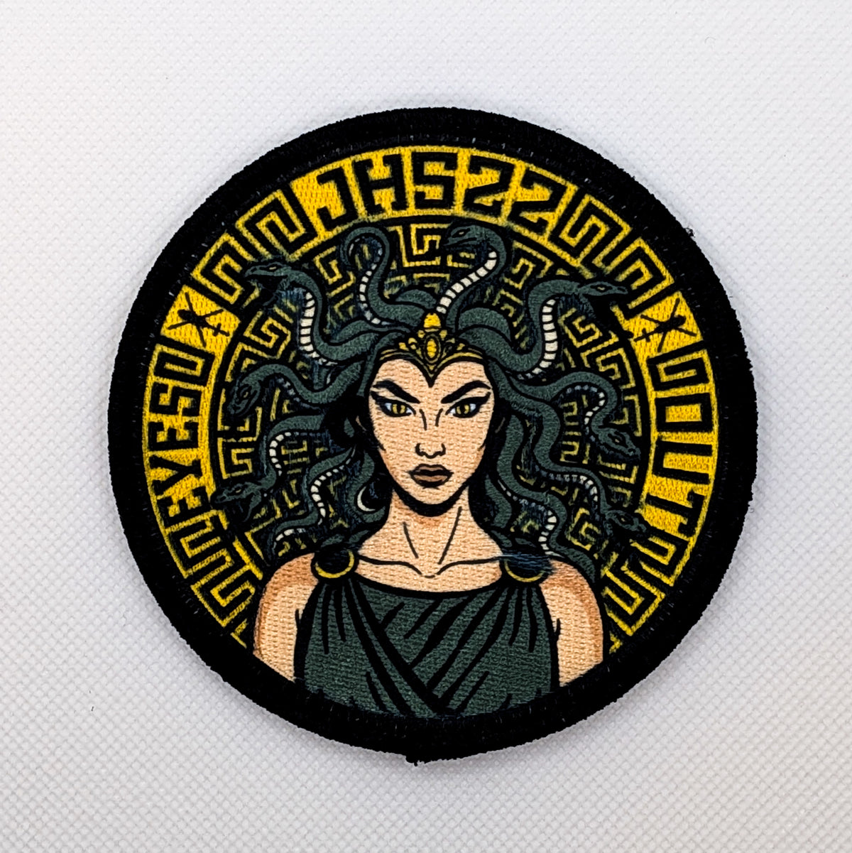 Medusa JHS 22 Embroidered + Sublimated Patch