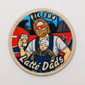 Latte Dads Embroidered + Sublimated Patch