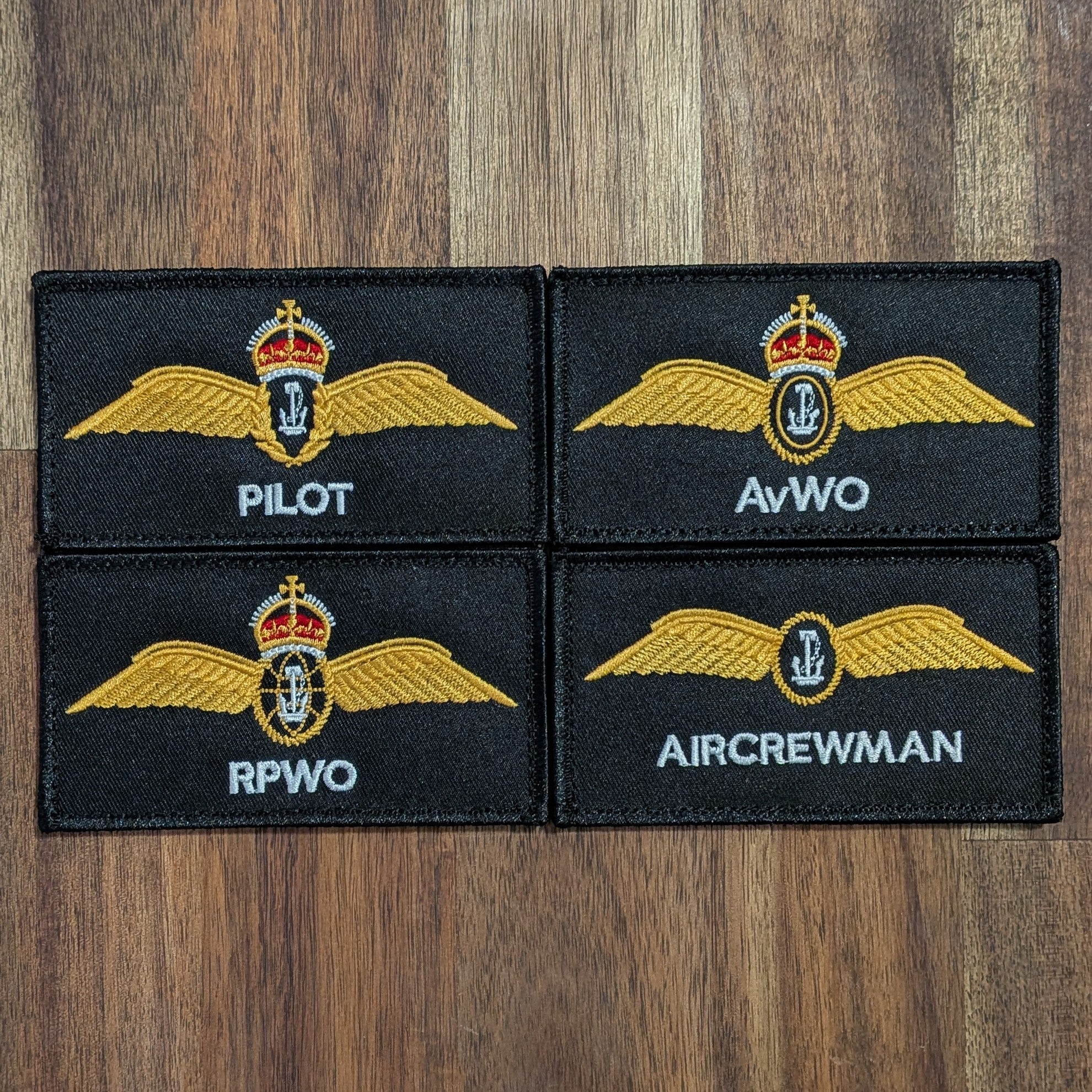 RAN Wings Name Patch
